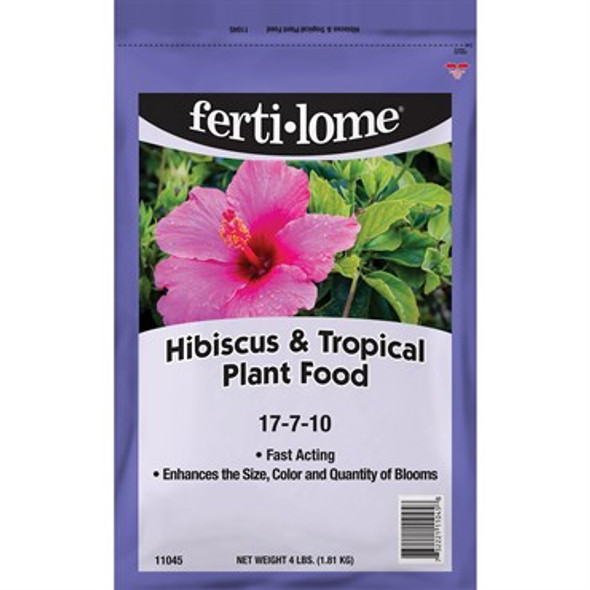 VPG fertilome Hibiscus & Tropical Plant Food 17-7-10 4lb Bag