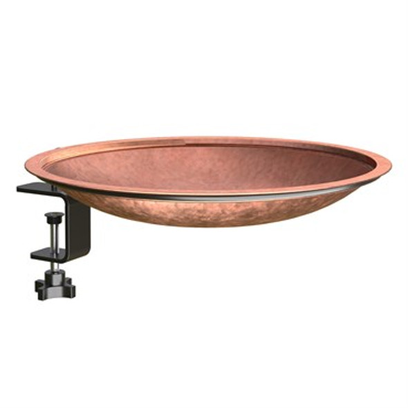 Woodlink 14 Metal DeckRailing Bird Bath