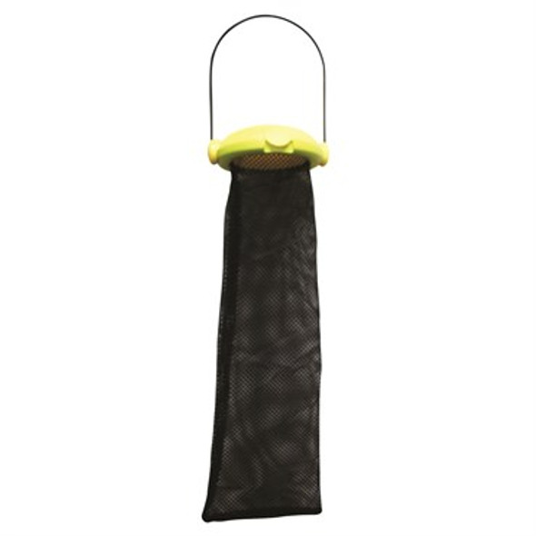 World Source Partners Yellow Flip Top Thistle Bag Feeder 11in