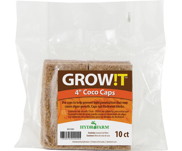 GROW!T Coco Caps, 4, pack of 10