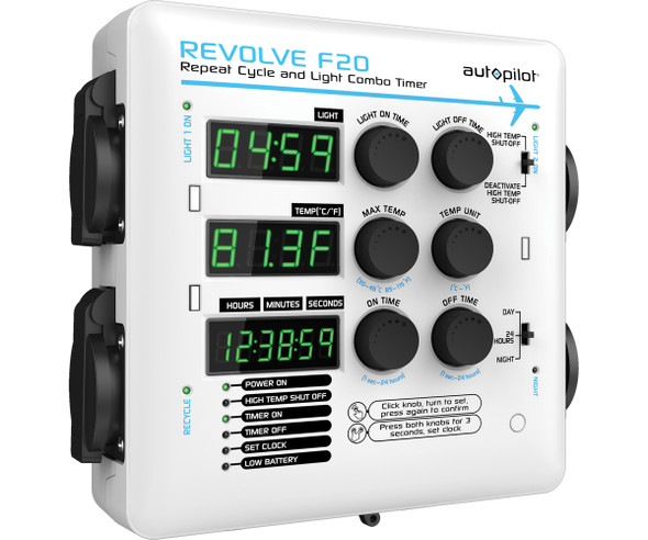 Autopilot REVOLVE F20 Repeat Cycle and Light Combo Timer