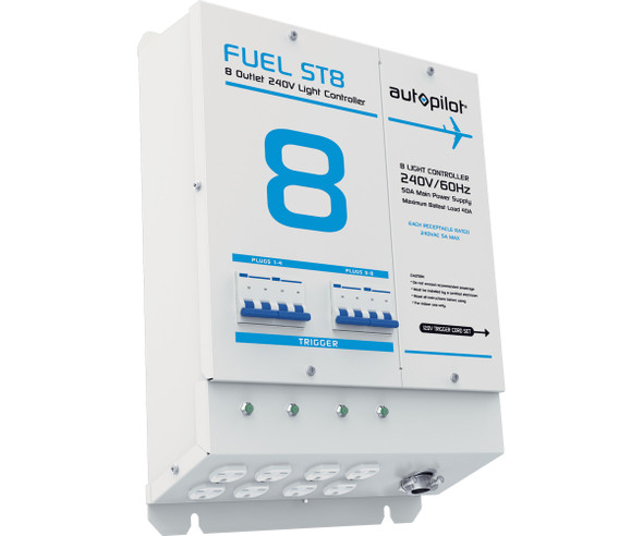 FUEL ST8 Light Controller, 8 Outlet, 240V, with Single Trigger