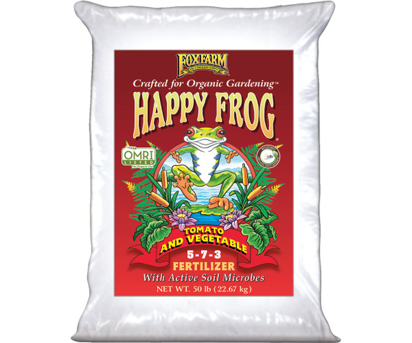 FoxFarm Happy Frog&reg; Tomato & Vegetable Fertilizer, 50 lb bag