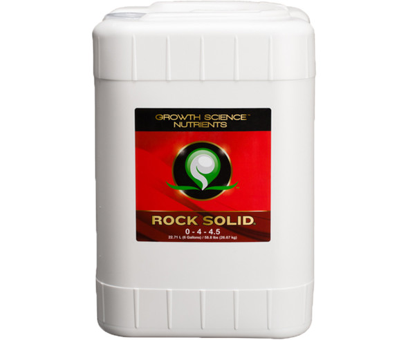 Growth Science Nutrients Rock Solid, 6 gal