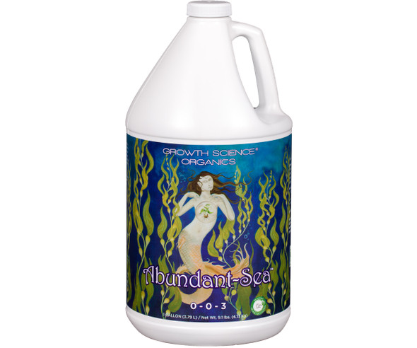 Growth Science Organics Abundant-Sea, 1 gal