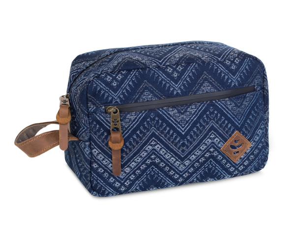 Revelry Supply The Stowaway Toiletry Kit, Indigo