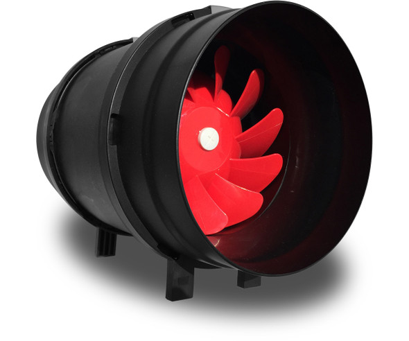 Vortex Powerfan VTM In-line mixed flow 8'', 115V/1PH/60Hz, 617 CFM