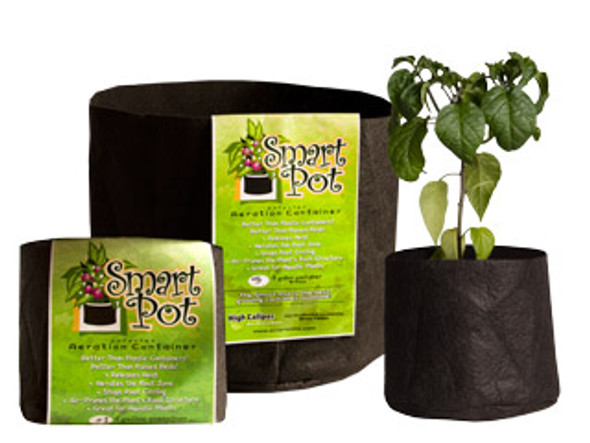 Smart Pot Black 400 Gallon