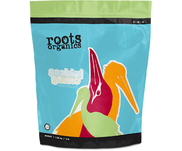 Roots Organics Seabird Guano, Granular, 40 lbs