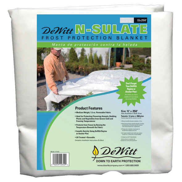 DeWitt N-Sulate Frost Protection Blanket - 12Ft X 250 ft