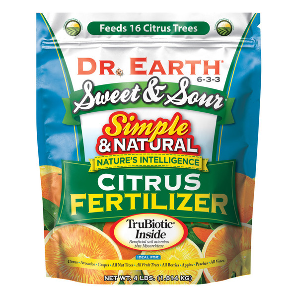 Dr. Earth Sweet & Sour Citrus Fertilizer - 4 lb