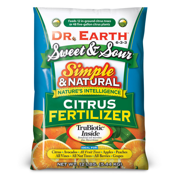 Dr. Earth Sweet & Sour Citrus Fertilizer - 12 lb