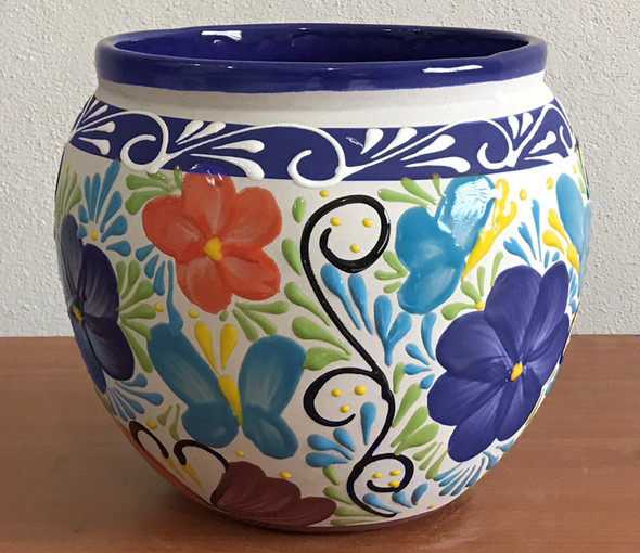 Talavera Bella Ovalo Pot - LG - 9786