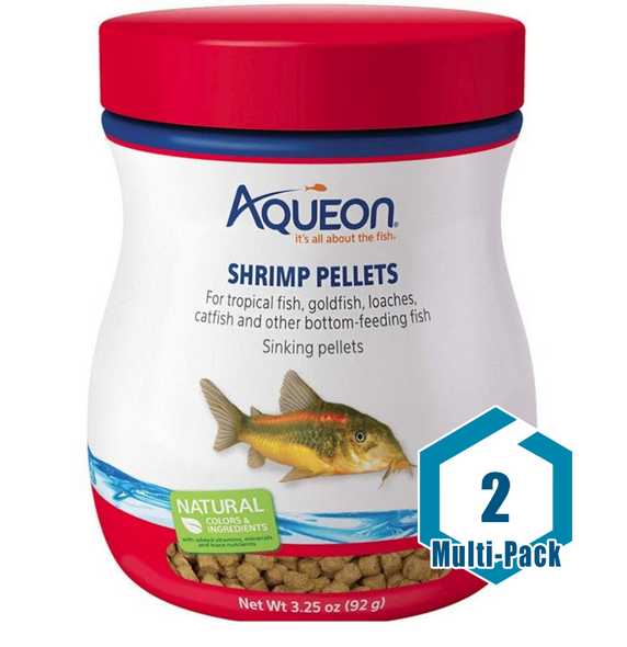 2 Pack: Aqueon Shrimp Pellets 3.25 oz