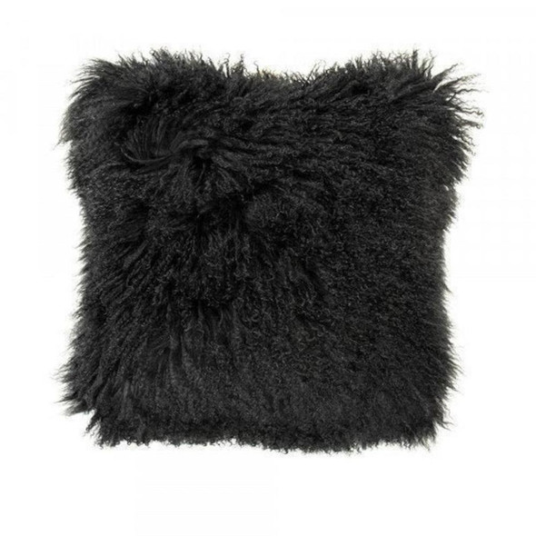 100% Mongolian Sheep Fur 18, Black