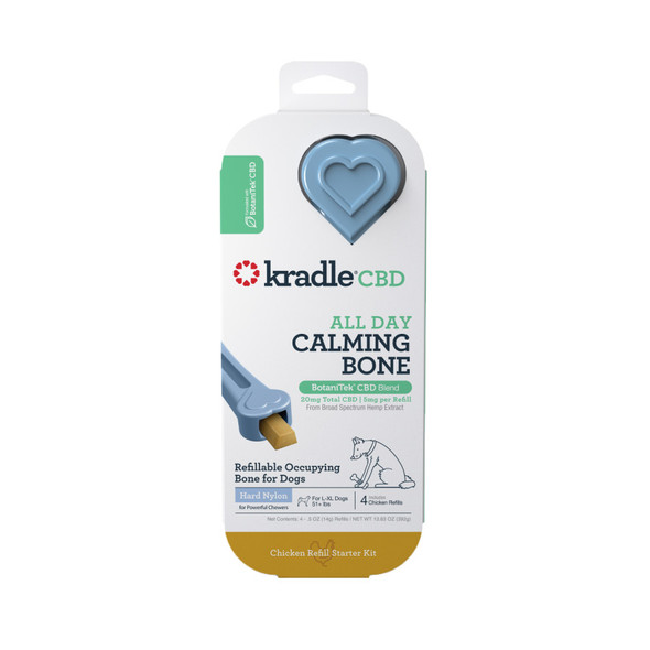 Kradle CBD All-Day Calming Nylon Bone w/Inserts - 20mg