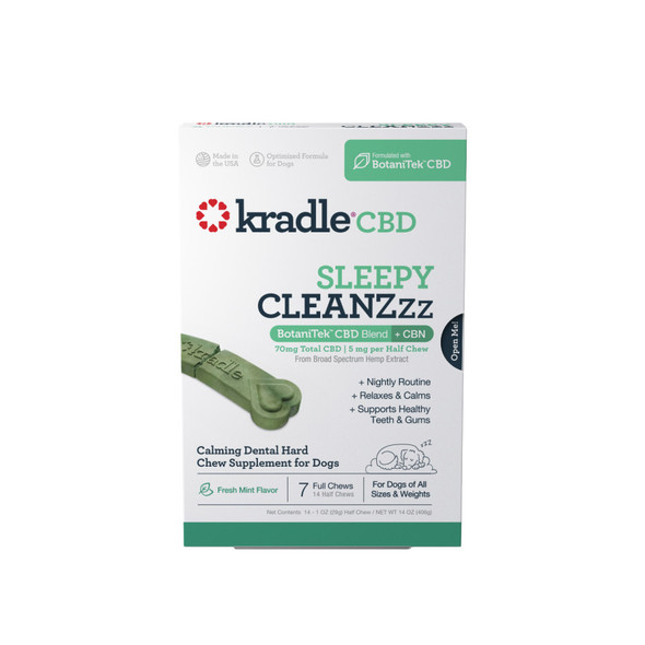 Kradle CBD and CBN Sleepy CLEANZzz Chew - 70mg