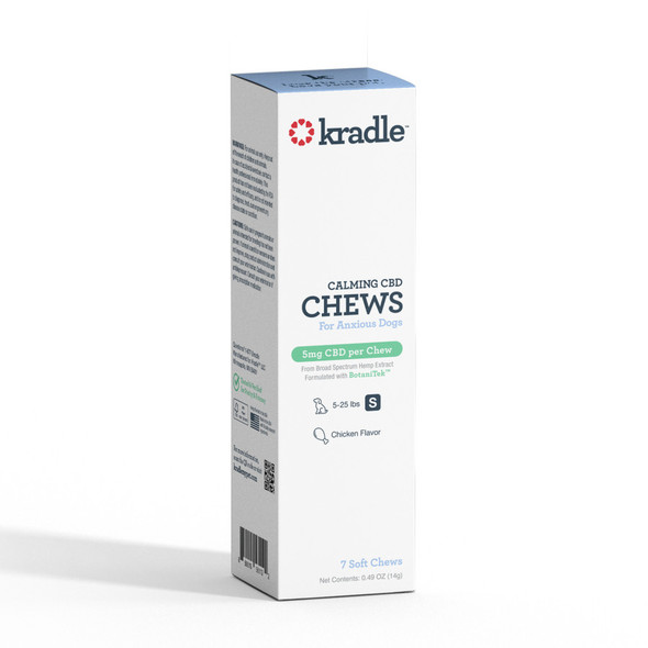 Kradle Calming CBD Dog Chews - 5MG - 6119