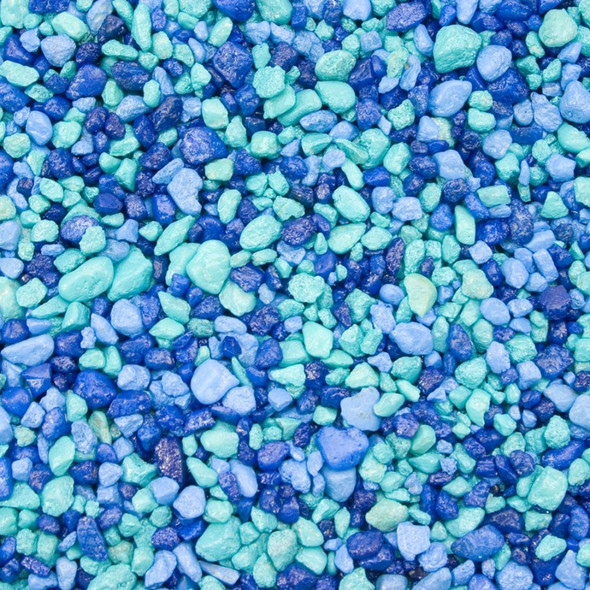 Estes Spectrastone Special Aquarium Gravel - Blue Jean - 25 lb