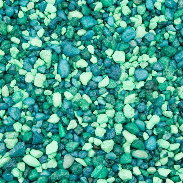 Estes Spectrastone Special Aquarium Gravel - Lake Green - 25 lb