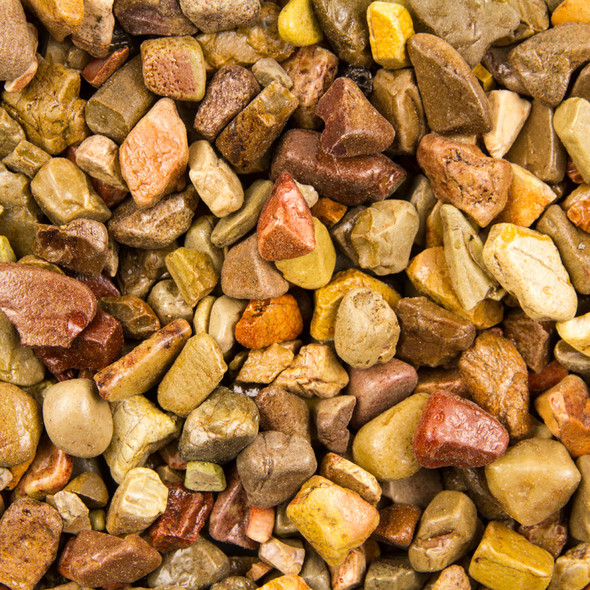 Estes Stoney River Premium Pebble Aquarium Gravel - Cherokee Pebble - 25 lb