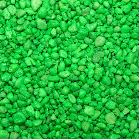 Estes Spectrastone Permaglo Aquarium Gravel - Green - 5 lb