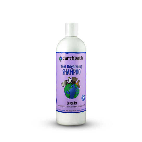 Earthbath Coat Brightening Shampoo, Lavender - 16 oz