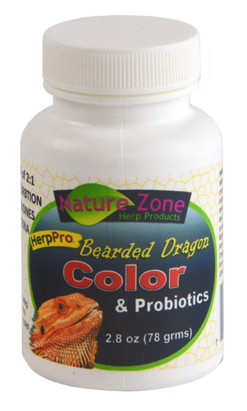 Nature Zone Bearded Dragon Color & Carotenoids Supplement - 2.8 oz