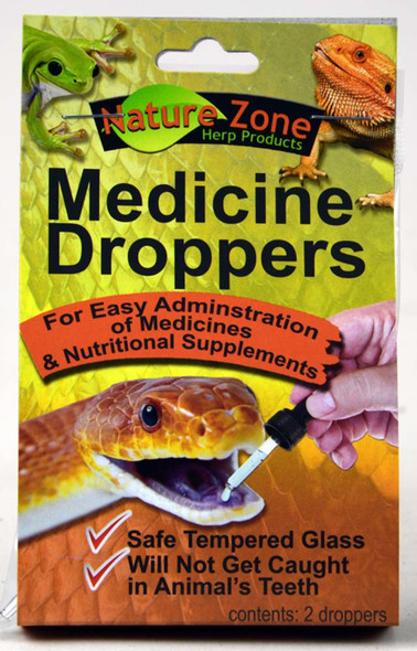 Nature Zone Medicine Droppers - 2 pk