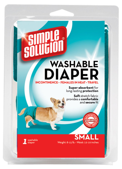 Simple Solution Washable Diaper - Blue - SM