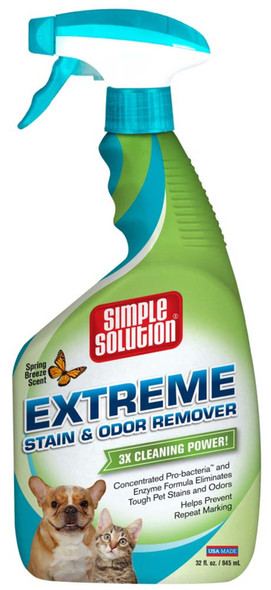 Simple Solution Extreme Spring Breeze Stain & Odor Remover - 32 fl oz