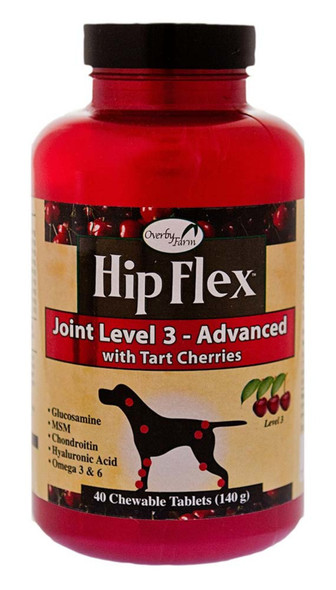 Overby Farm Hip Flex Level 3 Joint Care Tabs - 40 Tablets