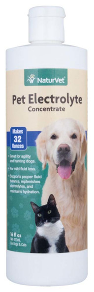 NaturVet Pet Electrolyte Concentrate - 16 fl oz