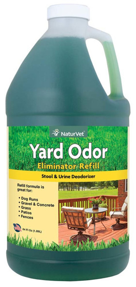 NaturVet Yard Odor Eliminator - 1 Gal Refill
