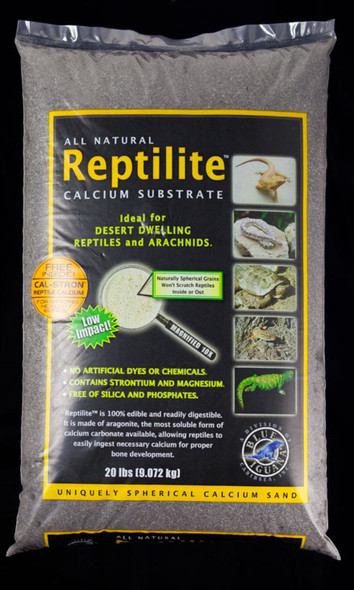 CaribSea All Natural Reptile Calcium Substrate - Smokey Sands - 20 lb