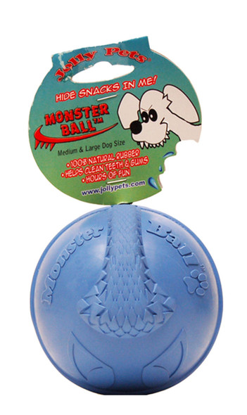 Jolly Pet Monster Ball Treat Dispensing Dog Toy - Blue - SM