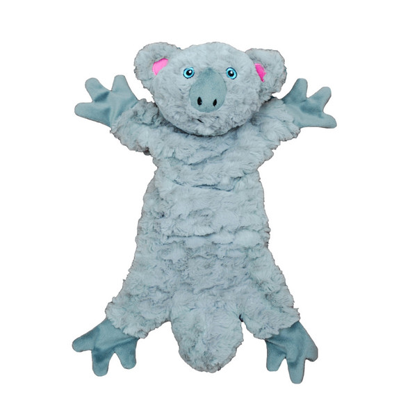 Jolly Pet Fat Tail Stuffed Koala Dog Toy - SM