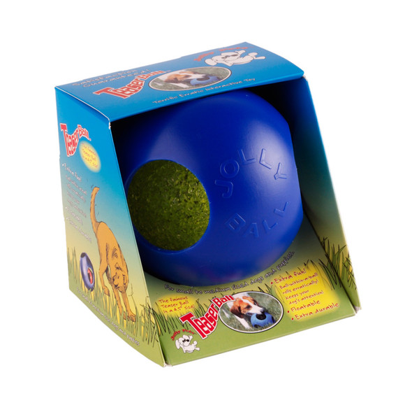 Jolly Pet Teaser Ball Dog Toy - Blue - SM