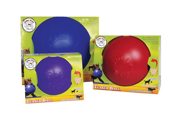 Jolly Pet Teaser Ball Dog Toy - Blue - XL