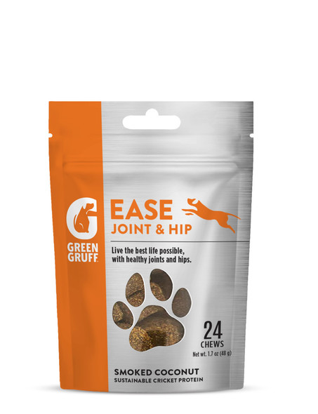 Green Gruff Ease Joint & Hip Dog Supplements - 24 ct