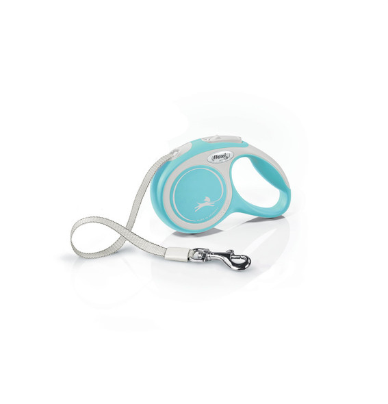 Flexi New Comfort Retractable Tape Dog Leash - Blue - 10 ft