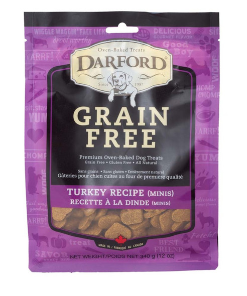 Darford Grain Free Dog Biscuits Turkey Recipe - Mini