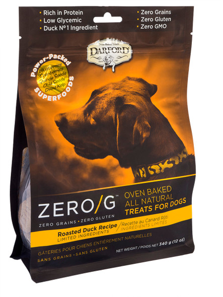 Darford Zero/G Oven Baked All Natural Dog Treats - Regular