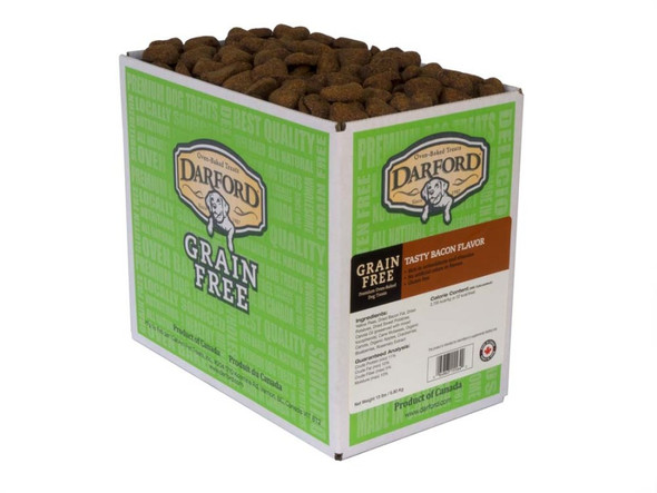 Darford Oven Baked Grain Free Dog Treats Tasty Bacon - Regular