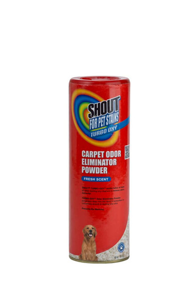 Shout! Pets Turbo Oxy Carpet Odor Eliminator Powder - 18 oz