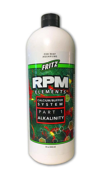 Fritz RPM Elements Calcium/Buffer System Part 1 Alkalinity Supplement - 32 fl oz