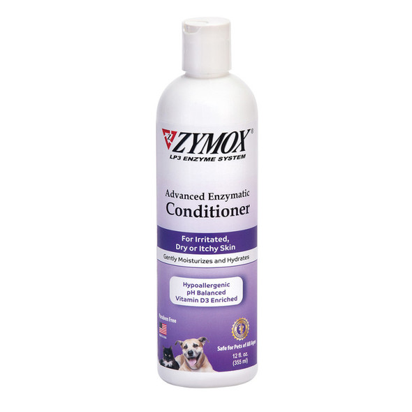 Zymox Advanced Enzymatic Conditioner for Dry or Itchy Skin - 12 oz