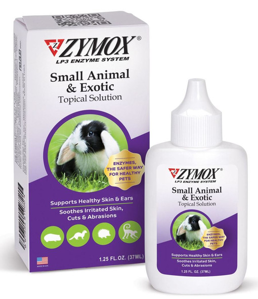 Zymox Small Animal & Exotic Topical Solution - 1.25 oz