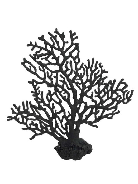 Weco Products South Pacific Coral Sea Fan Ornament - Black - MD