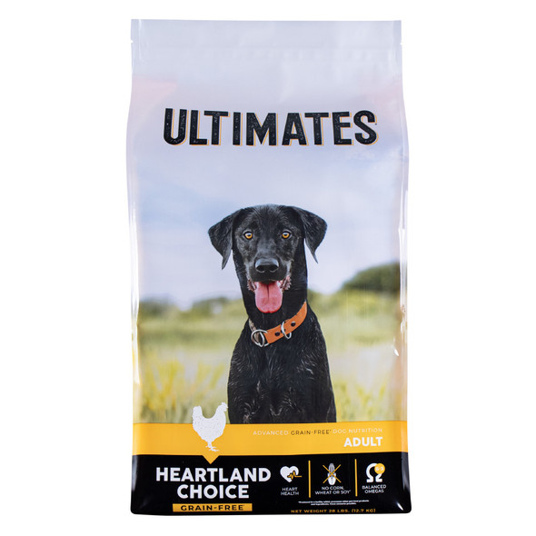 Ultimates Heartland Choice Dry Dog Food - 28 lb